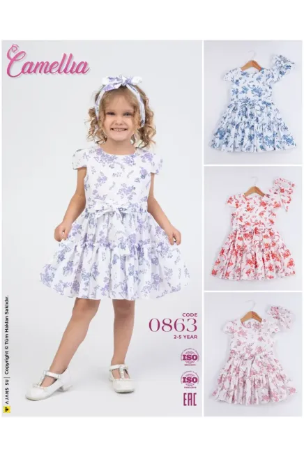 2-5 سنة فتاة فستان
