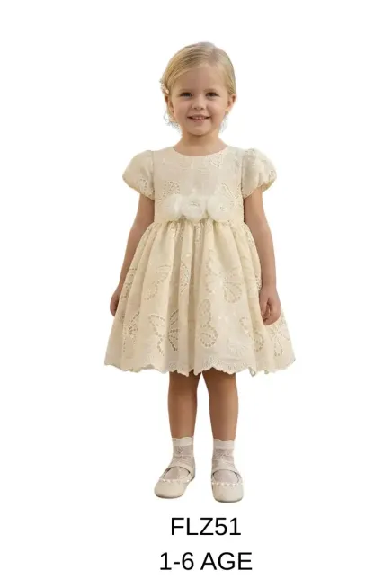 1-6 سنوات فتاة فستان