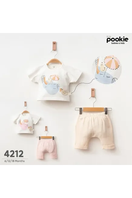 Tişörtlü Şort Takım 