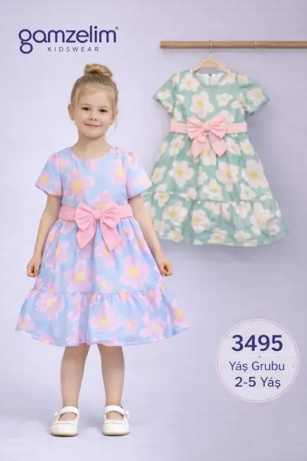2-5 سنة فتاة فستان