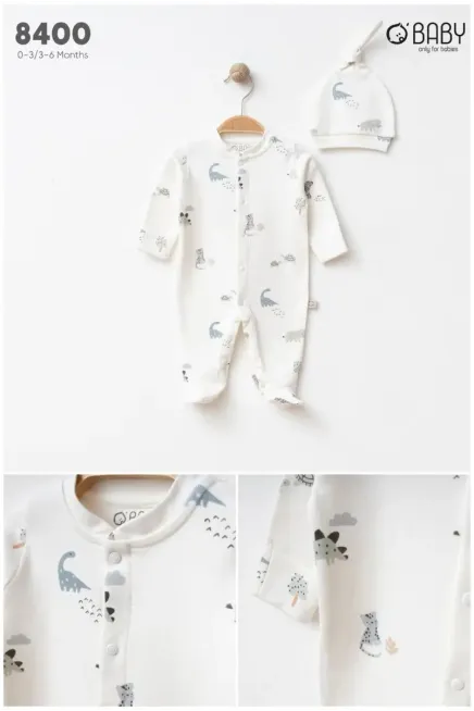 Dinazor Baskı Desenli Tulum