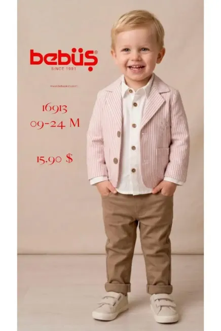 Ceketli Gömlekli Pantolon Takım