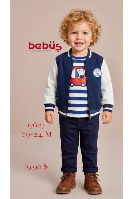 9-24 شهر صبي بدله ستره مع سروال