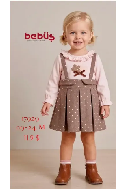 9-24 شهر فتاة فستان