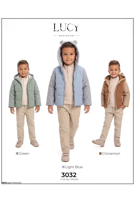 Montlu Sweatshırtlu Pantolonlu Takım