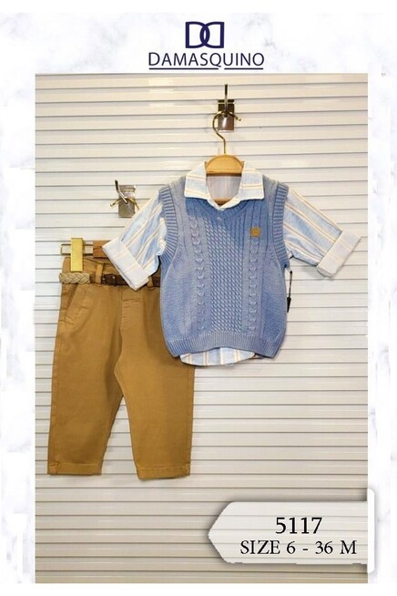 6-36 MONTH Boy PANT SUIT WITH VEST