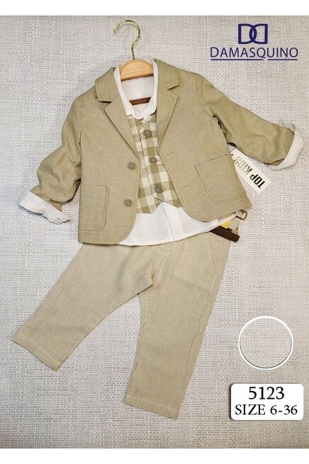 6-36 شهر صبي بدله ستره مع سروال