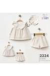 6-24 MONTH Girl SHORT SET WITH BLOUSE