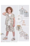 2-5 YEAR Boy SHORTS SET WITH SHIRT